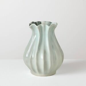 9" Pleated Ceramic Decorative Vase Blue‎ – Hearth & Hand Magnolia, Target 2026